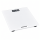 Grundig Personenwaage Digitale Körperwaage aus Glas ? Waage mit LCD Display Tragkraft bis 180 kg Einheiten kg  28x28 cm Glass
