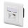DIGITUS Aufputzdose Cat5e 2xRJ45 geschirmt Signalweiß