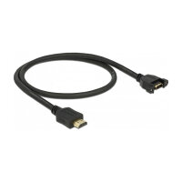 DELOCK Kabel HDMI-A Stecker > HDMI-A Buchse zum Einbau...