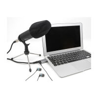 DELOCK Externe USB Soundkarte mit USB-A Stecker auf 2 x 3.5mm Klinkenbuchse Plug & Play Audio Adapter