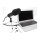 DELOCK Externe USB Soundkarte mit USB-A Stecker auf 2 x 3.5mm Klinkenbuchse Plug & Play Audio Adapter