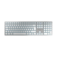 CHERRY KC 6000 C FOR MAC Corded GB-Layout silver/white