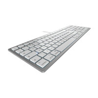 CHERRY KC 6000 C FOR MAC Corded GB-Layout silver/white