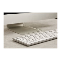 CHERRY KC 6000 C FOR MAC Corded GB-Layout silver/white