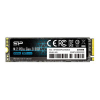 M.2 256GB Silicon Power P34A60 - intern - 2280 - PCIe 3.0...