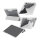 PanzerGlass CARE by TPU Essential Case Grey iPad Pro 13-inch