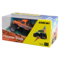 Amewi RC Monstertruck DieCast 1:64 RTR orange /6+