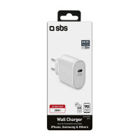 SBS Ladegert USB-C PD 20W wei