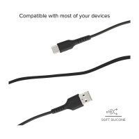 SBS Lade-/Datenkabel USB 2.0 > Micro-USB schwarz 2,0m