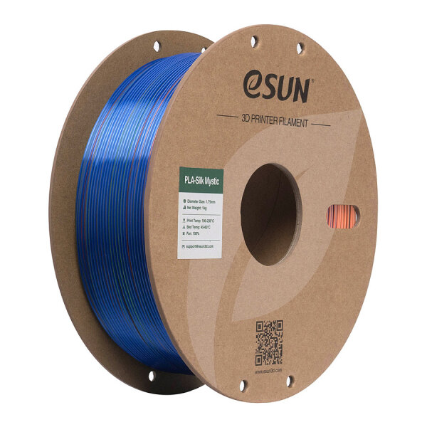 EPLA-SILK MYSTIC 1,75mm BLUE ORA GRN 1kg