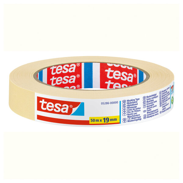 Tesa Kreppband 50m x 19mm Universal beige 05286