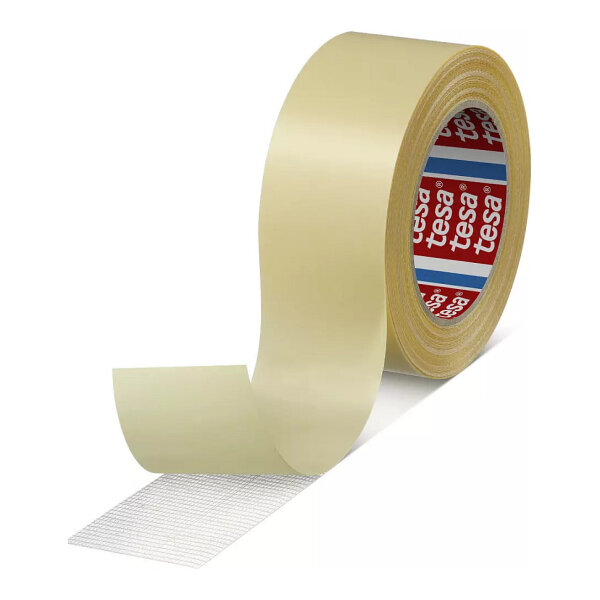 tesafix Gewebeklebeband Kunstkautschuk 25m x 25mm weiß