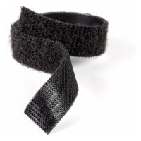 VELCRO ONE-WRAP Wiederverwendbares Klettband, ONE-WRAP Band 10mm x 5m Schwarz