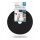 VELCRO ONE-WRAP Kabelflachverleger schwarz, einfach, 16 x 70 mm