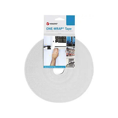 VELCRO One Wrap Band 30 mm breit, wei, 25 m