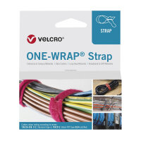 VELCRO One Wrap Strap 20mm x 330mm, 25 Stck, schwarz