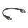 Delock RJ45 Netzwerkkabel Cat.8.1 S/FTP 25 cm bis 40 Gbps schwarz