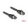 Delock RJ45 Netzwerkkabel Cat.8.1 S/FTP 10 m bis 40 Gbps schwarz