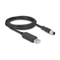 Delock M8 A-kodiert 3 Pin Serielles Anschlusskabel mit...