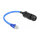 Delock Kabel RJ45 Stecker zu RJ45 Buchse Cat.6 wasserdicht mit Kabelverschraubung