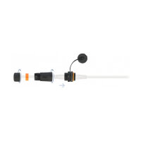 Delock Kabelverbinder RJ45 Buchse zu RJ45 Buchse Cat.6A mit Gehäuse und Verschlusskappe wasserfest