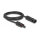 Delock DL4 Solar Kabel 6 mm² Stecker zu Buchse 5 m schwarz