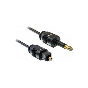 Delock Toslink Kabel Standard Stecker > Toslink mini 3,5 mm Stecker 1 m