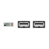 Delock USB Kabel Pin Header Buchse > 2 x USB 2.0 Typ-A...