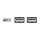 Delock USB Kabel Pin Header Buchse > 2 x USB 2.0 Typ-A Buchse 20 cm