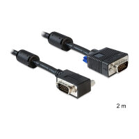 Delock Kabel SVGA 2 m Stecker-Stecker gewinkelt