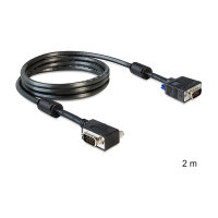 Delock Kabel SVGA 2 m Stecker-Stecker gewinkelt