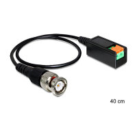 Delock Kabel BNC Stecker > Terminalblock 2 Pin