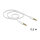 Delock Kabel Klinke 3,5 mm 4 Pin Stecker > Stecker 0,5 m