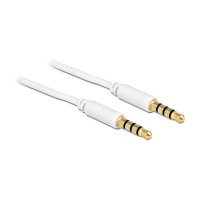 Delock Kabel Klinke 3,5 mm 4 Pin Stecker > Stecker 2 m