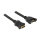Delock Kabel HDMI-A Buchse > HDMI-A Buchse zum Einbau 4K 30 Hz 0,25 m