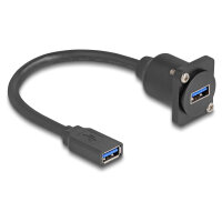 Delock D-Typ USB 5 Gbps Kabel Typ-A Buchse zu Typ-A...