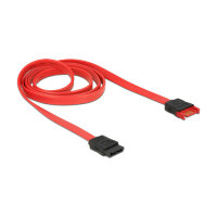 Delock SATA 6 Gb/s Verlängerungskabel 100 cm rot