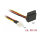 Delock Stromkabel SATA 15 Pin Buchse > 4 Pin Floppy Stecker Metall 30 cm