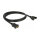 Delock Kabel HDMI-A Buchse > HDMI-A Buchse zum Einbau 4K 30 Hz 1 m