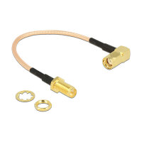 Delock Antennenkabel RP-SMA Stecker 90° > RP-SMA...