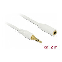 Delock Klinkenverlängerungskabel 3,5 mm 3 Pin...