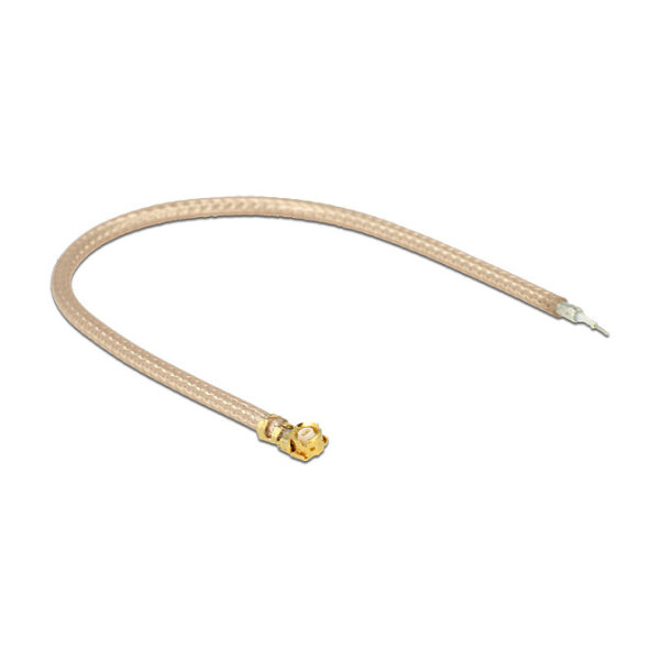 Delock Antennenkabel I-PEX Inc., MHF® I Stecker zu 1 x offenem verzinnten Kabelende RG-178 10 cm