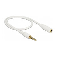 Delock Klinkenverlängerungskabel 3,5 mm 4 Pin...