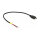 Delock Kabel USB 2.0 Micro-B Stecker > 2 x offene Kabelenden Strom 20 cm Raspberry Pi