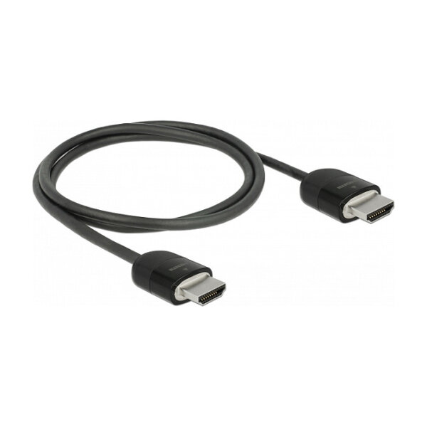 Delock Premium HDMI Kabel 4K 60 Hz 1 m