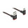 Delock EASY-USB 2.0 Kabel Typ-A Stecker zu USB Type-C™ Stecker gewinkelt oben / unten 2 m schwarz