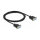 Delock RS-232 Kabel Seriell D-Sub9 Buchse zu Buchse Nullmodem mit schmalem Steckergehäuse 10 m