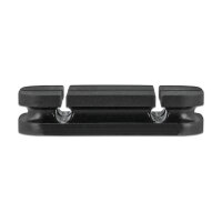 Delock Kabelhalter Kombi Set 3 Stück schwarz