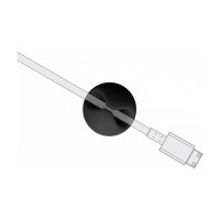 Delock Kabelhalter Set selbstklebend 6 Stück schwarz