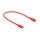 Delock Daten- und Ladekabel USB Type-C™ zu Lightning™ für iPhone™, iPad™ und iPod™ rot 0,5 m MFi